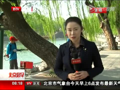 市屬公園啟動楊柳飛絮治理截圖