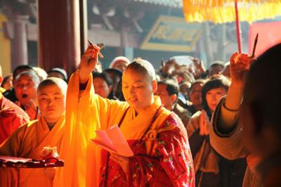 中國第一比丘尼竹林寺組委會在上海會館正式成立