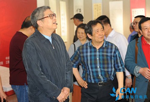 舒同、舒安書畫展在江西省文聯(lián)展覽中心隆重展出
