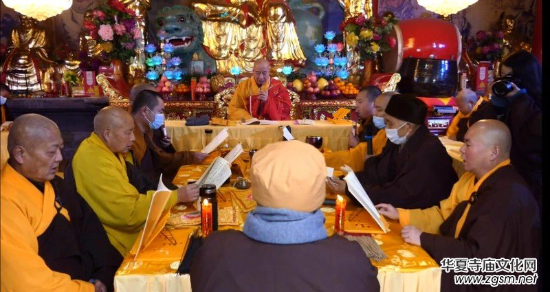 釋印來法師三周年紀念法會在河南魯山文殊寺舉辦