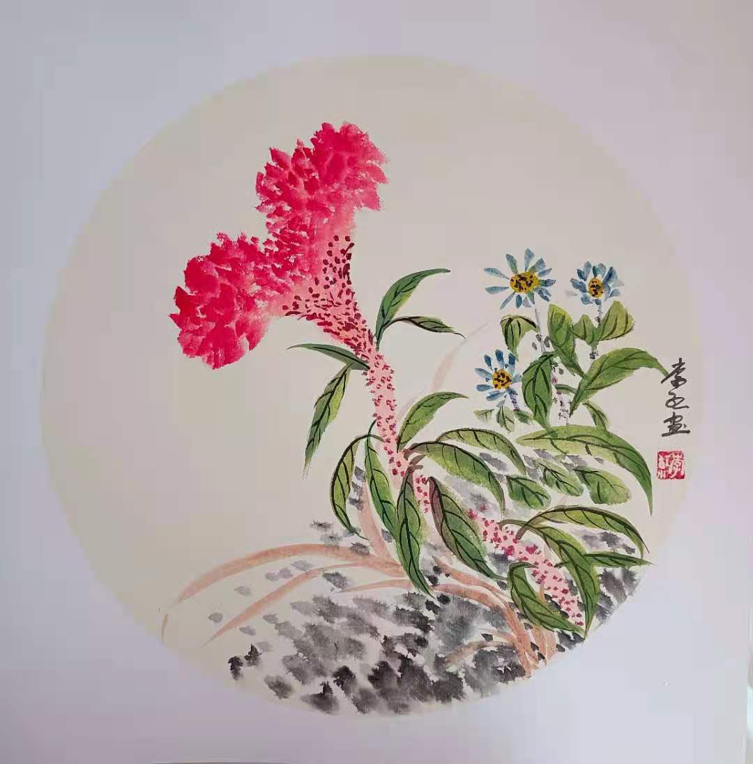 實力派畫家李紅書畫作品選登