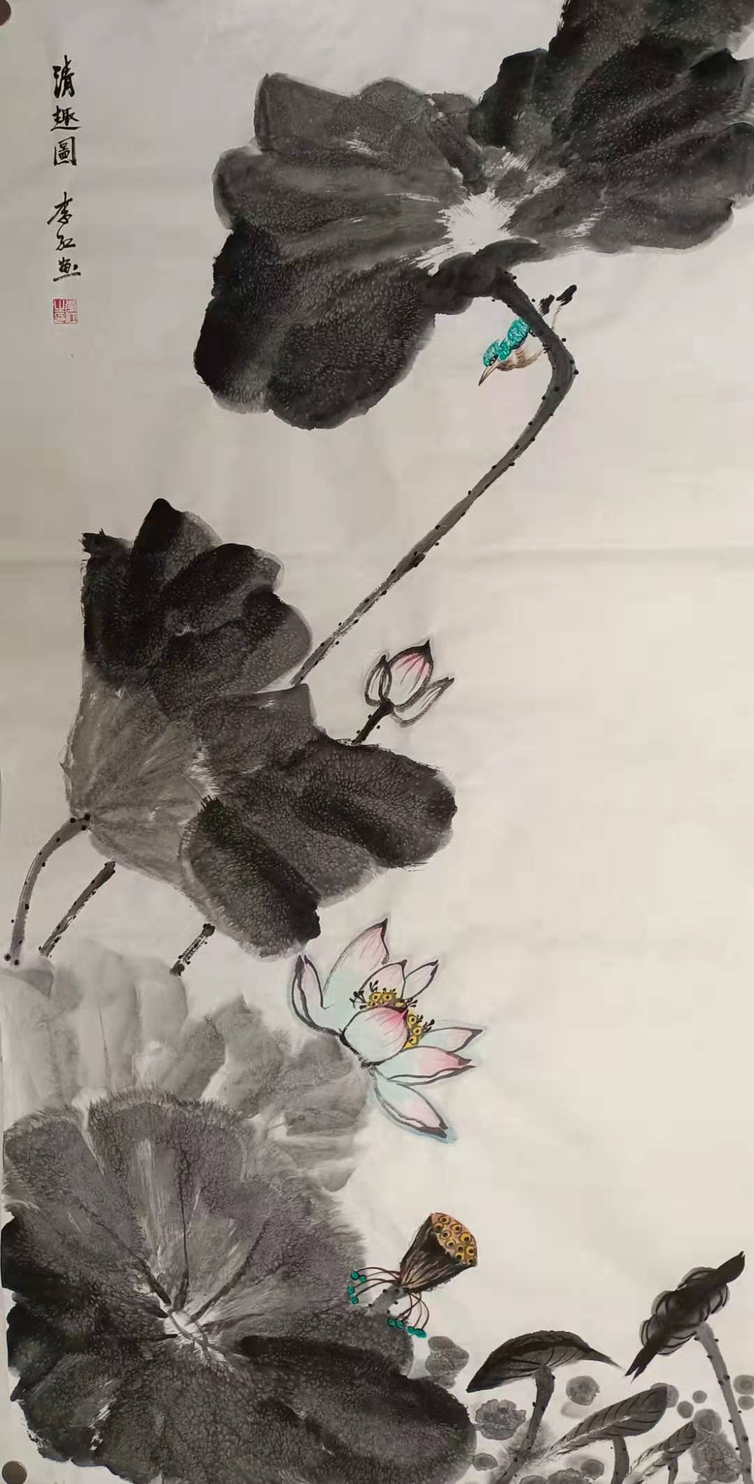 實力派畫家李紅書畫作品選登