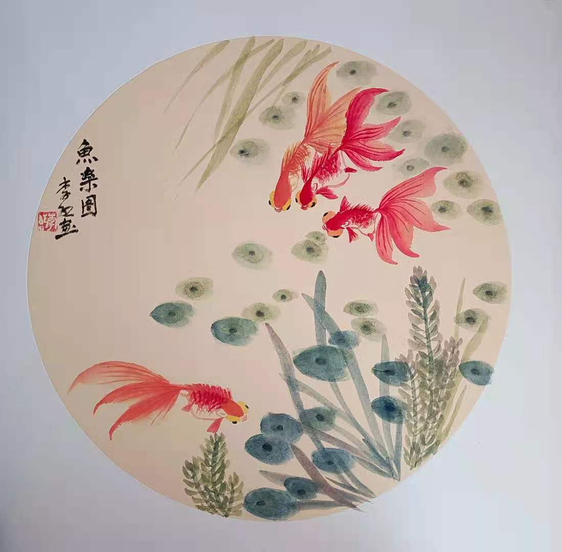 實力派畫家李紅書畫作品選登