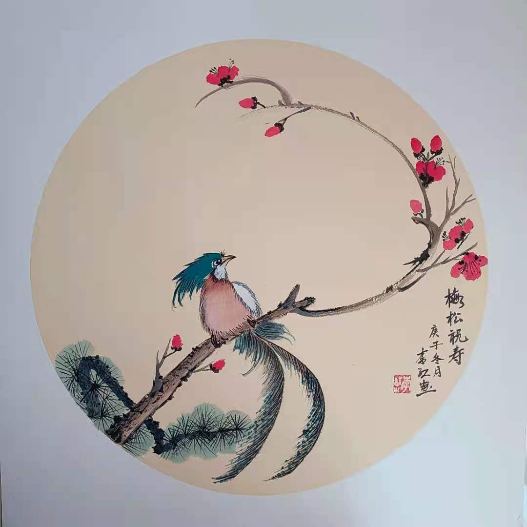 實力派畫家李紅書畫作品選登