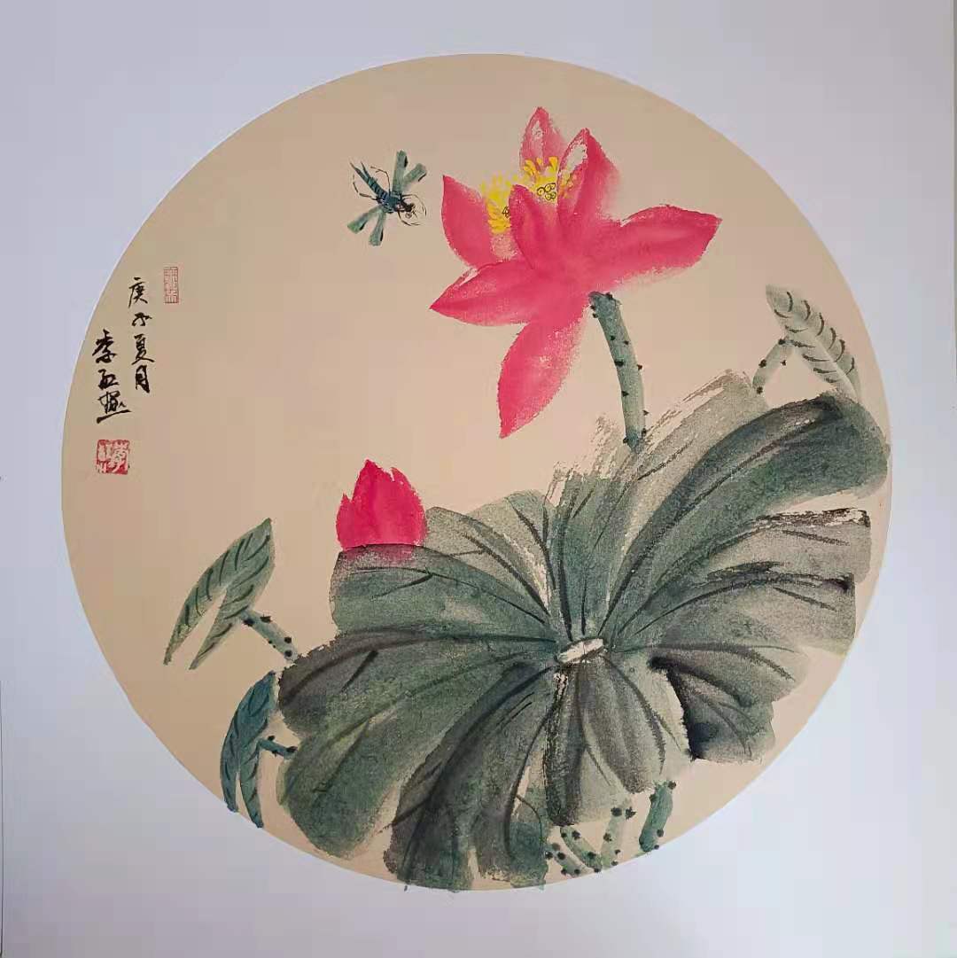 實力派畫家李紅書畫作品選登