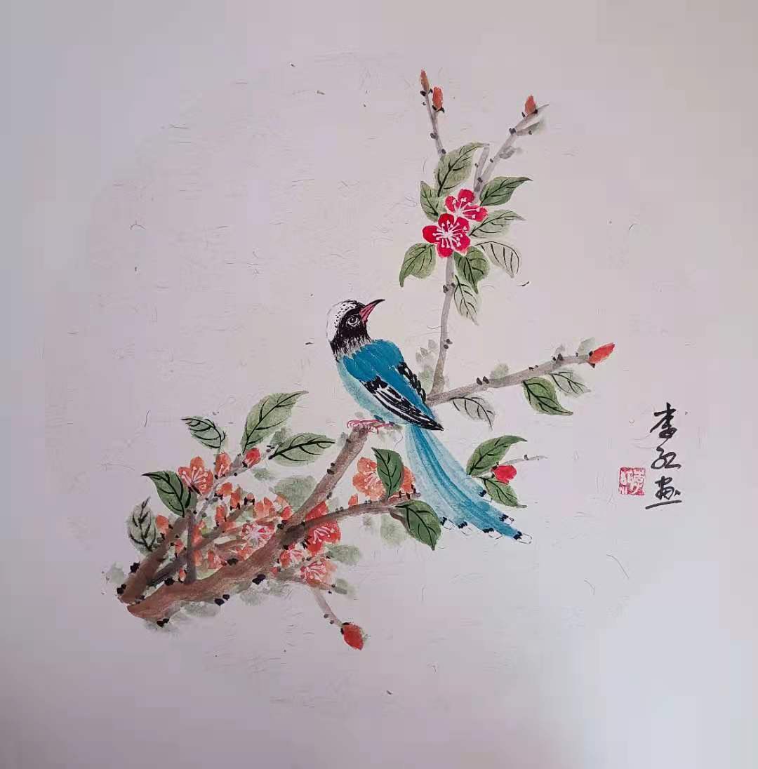 實力派畫家李紅書畫作品選登