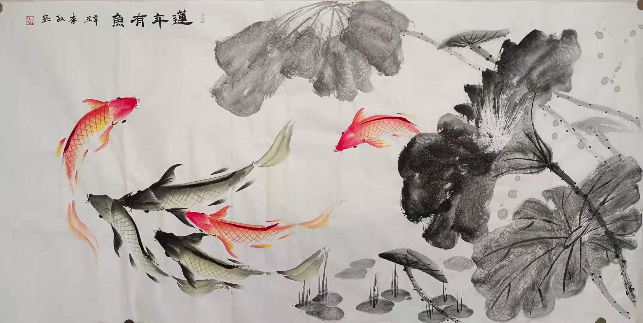 實力派畫家李紅書畫作品選登
