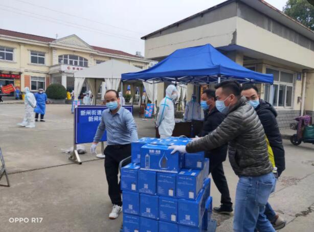 常州疫情企業(yè)助力 仙寓龍泉捐贈(zèng)價(jià)值25萬(wàn)元富硒水